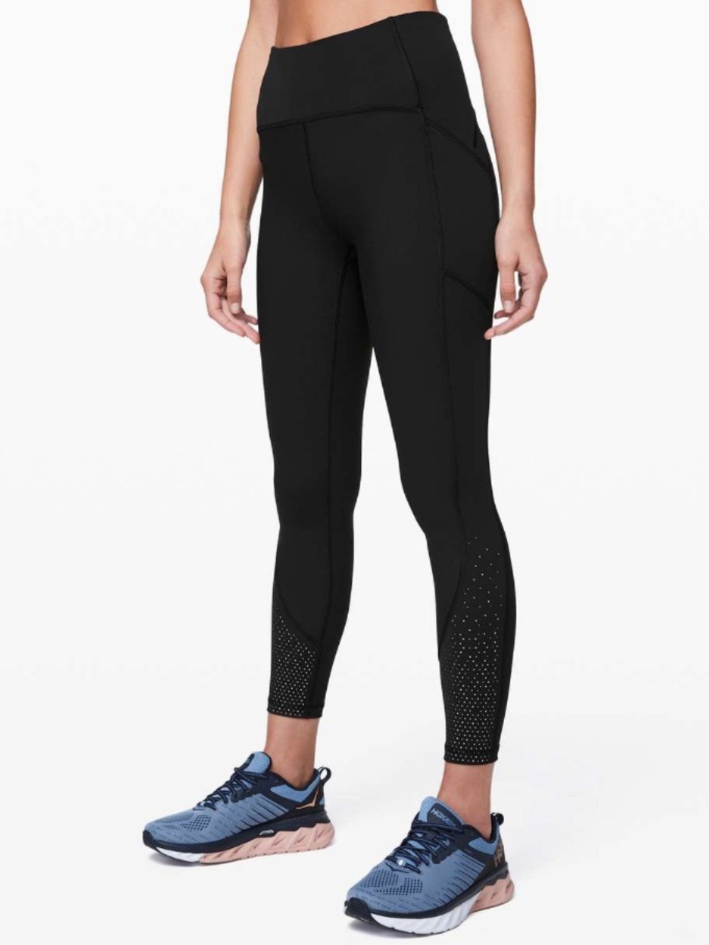 Lululemon Tightest Stuff Leggings 28" Active Athletic Black Size 8